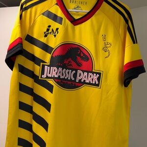 Jurassic Park Yellow Graphic Jersey